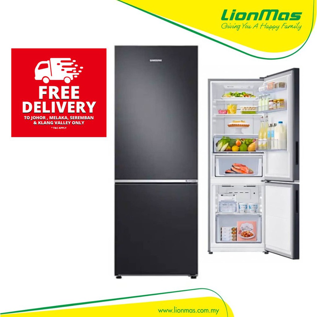Samsung Bottom Mount Freezer Fridge (315 L) RB30N4050B1 /ME Shopee