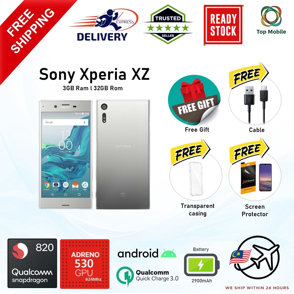 SONY XPERIA XZ SNAPDRAGON820 3+32GB | Shopee Malaysia