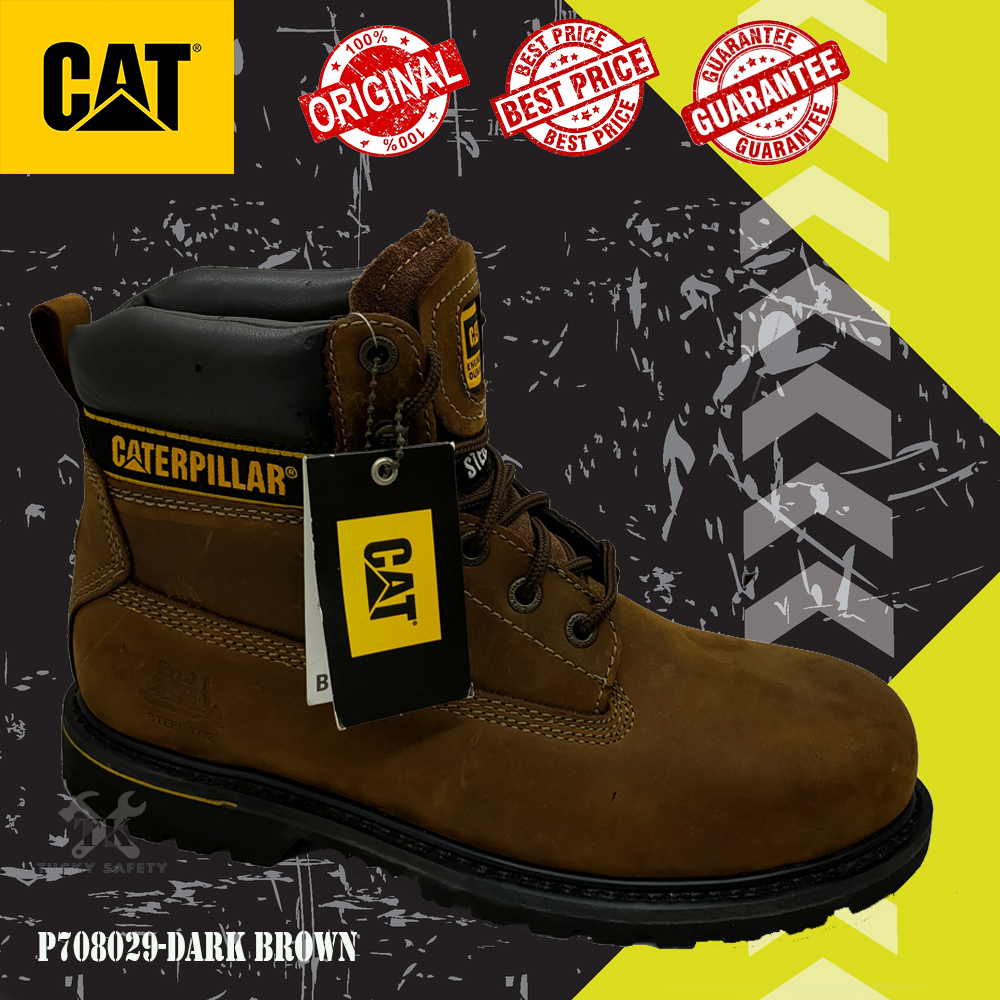 kasut safety caterpillar Cinosural International School