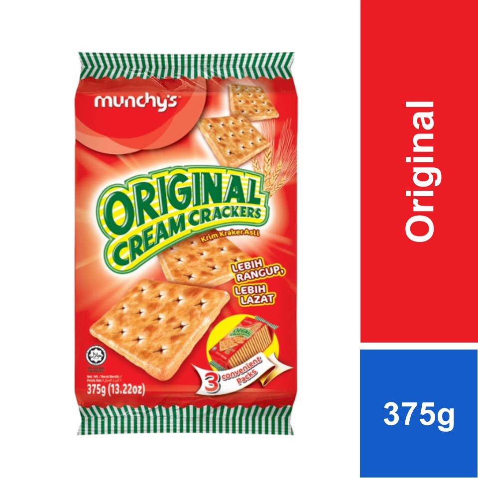 Munchy's Original Cream Crackers (375g) Shopee Malaysia