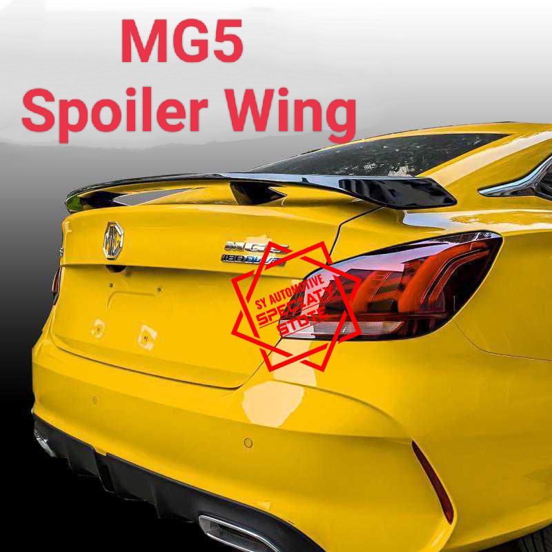 MG5 Spoiler Wing Car Spoiler Universal Wing All Sedan Car Bmw Audi ...