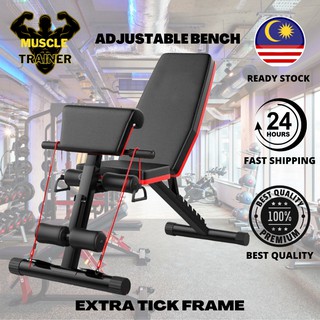 Adjustable Gym Bench Home Workout Fitness Weight Bench Outdoor