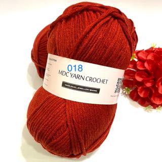 Benang Kait MDC Korean Yarn.7ply[100gram 1roll].🇲🇾Malaysia  Shop/Seller.For Crochet 🧶 Knitting's Yarn
