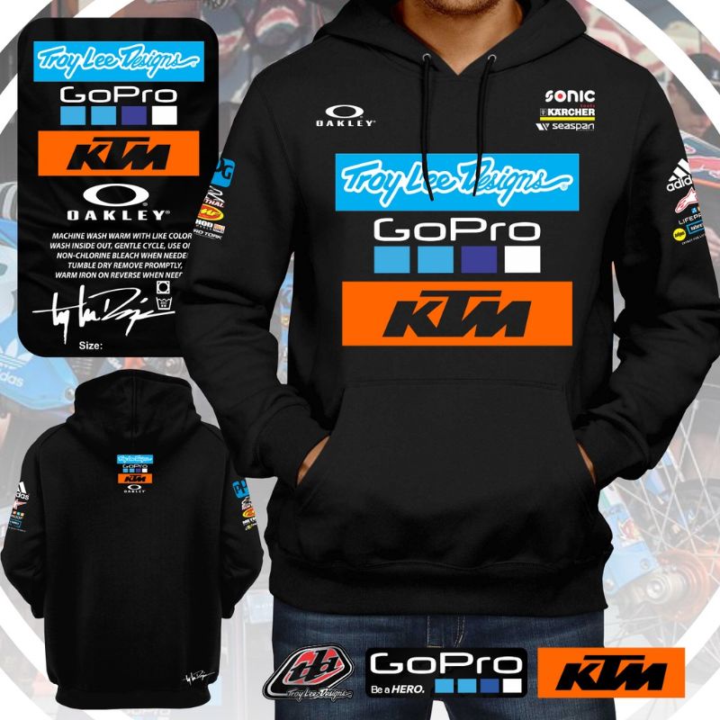 Ktm troy lee 2025 designs hoodie