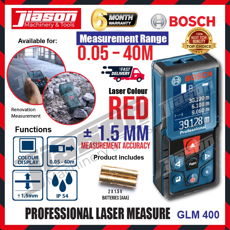 BOSCH GLM 400 / GLM400 40M Professional Digital Laser Measure / Laser