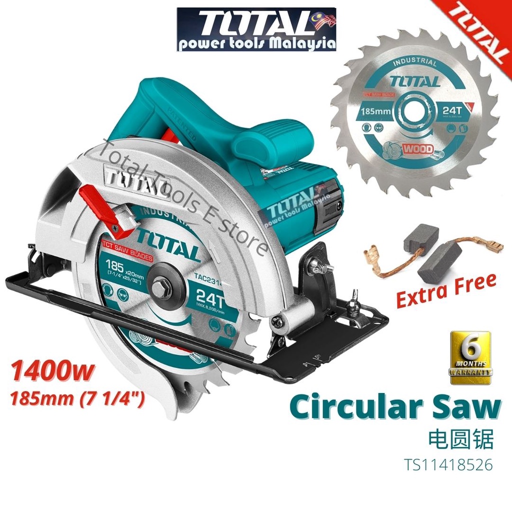 Total circular saw hot sale