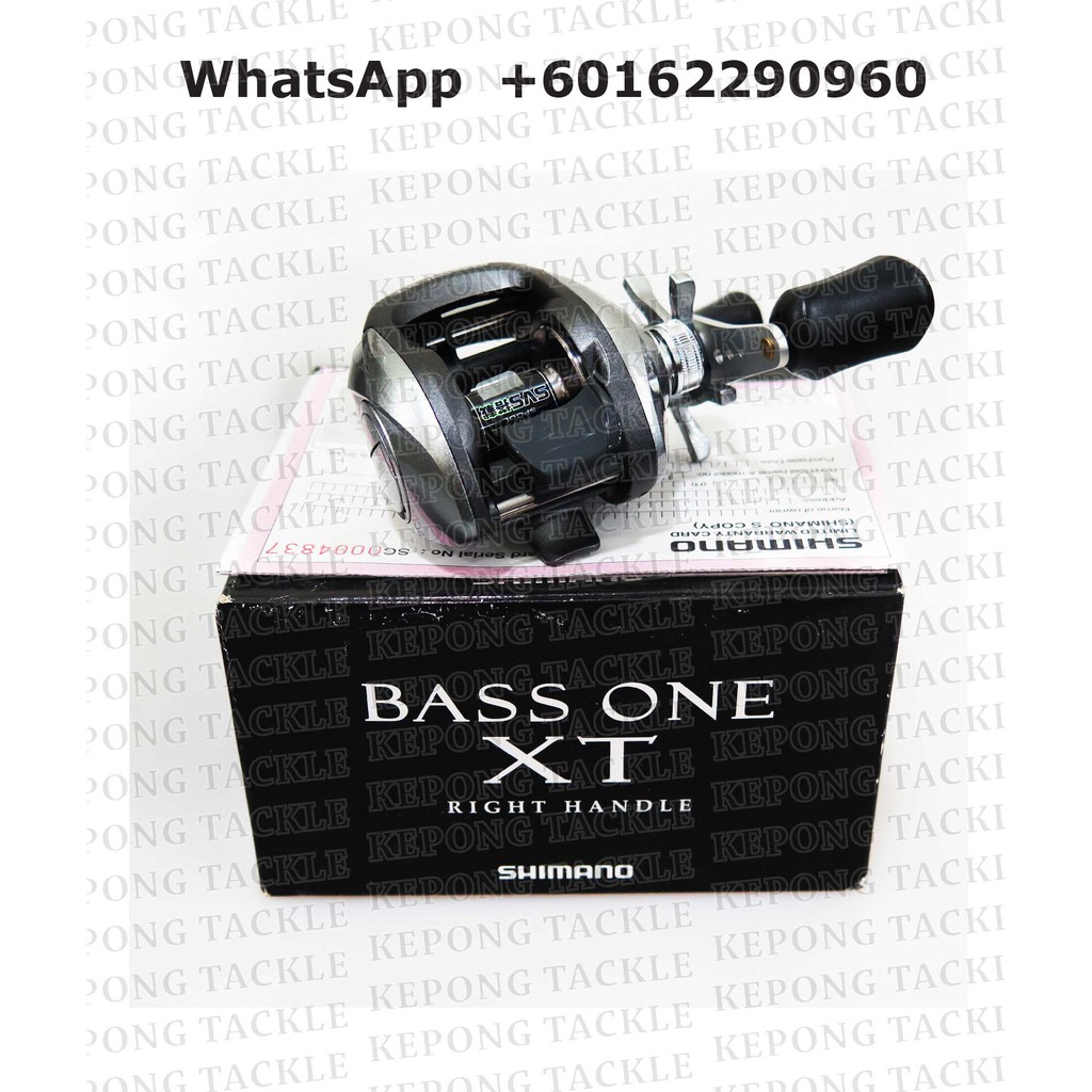 11 SHIMANO Fishing reel BASS ONE XT-L, XT-R Handle Baitcasting Reel with 1  Year Local Warranty & Free Gift