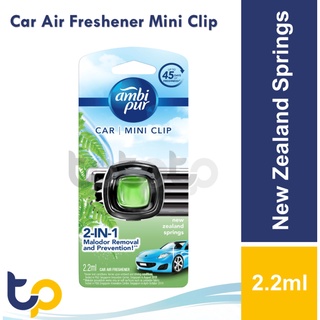 100% ORIGINAL BRANDED AMBI PUR CAR AIR FRESHENER AC VENT CLIP NEWZEALAND  SPRINGS