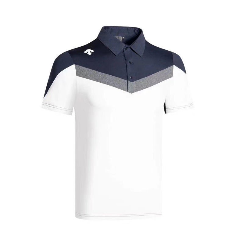DESCENTE GOLF Men's MU-SEW Short-Sleeve Shirt