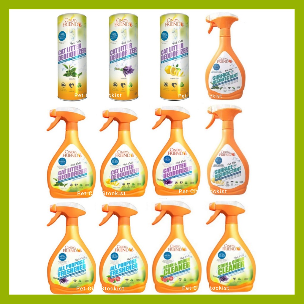 Cindy & Friends Cat Litter Deodorizer Powder / All Purpose Freshener