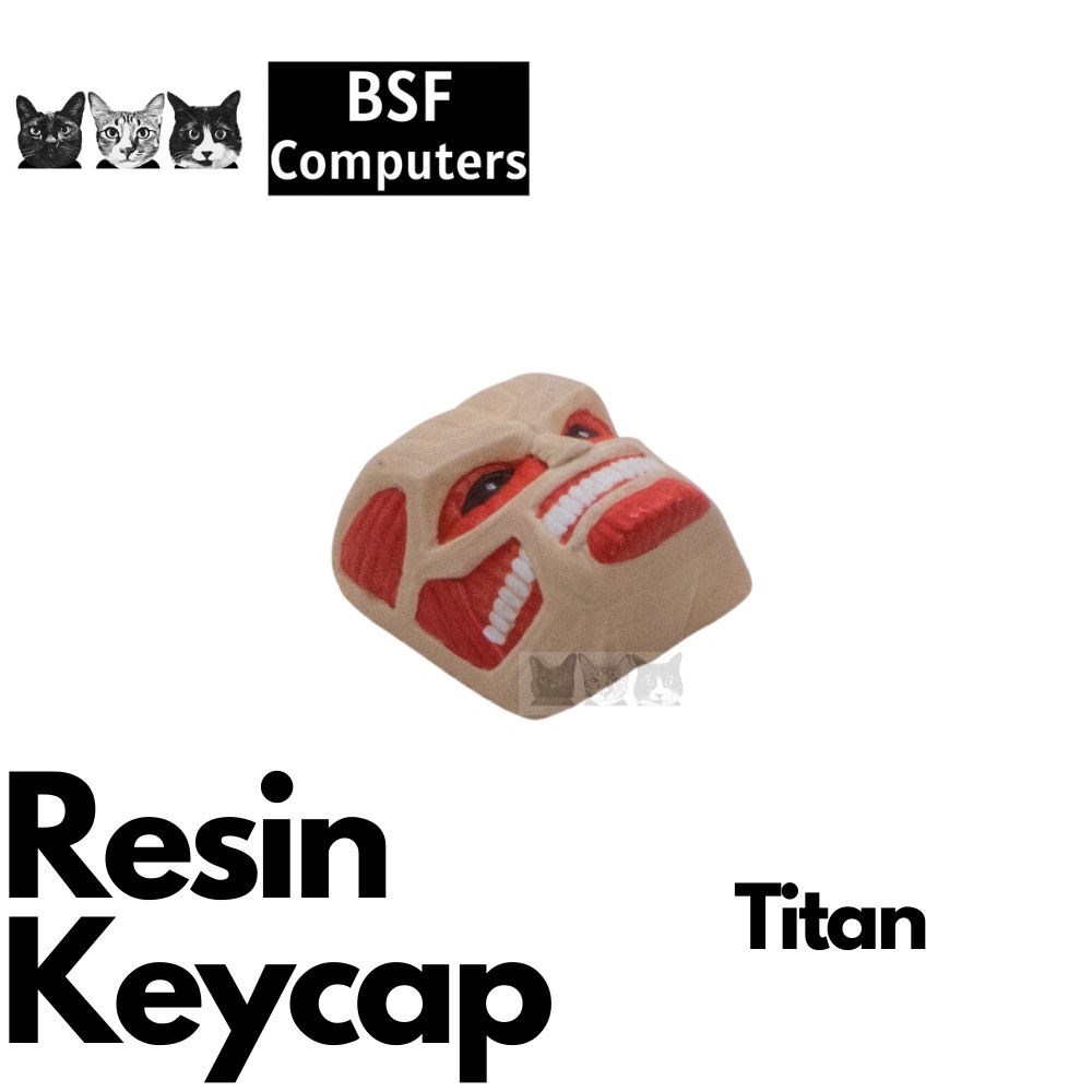 [Ready stock] Resin Keycap Attack on Titan Key Cap | Shopee Malaysia