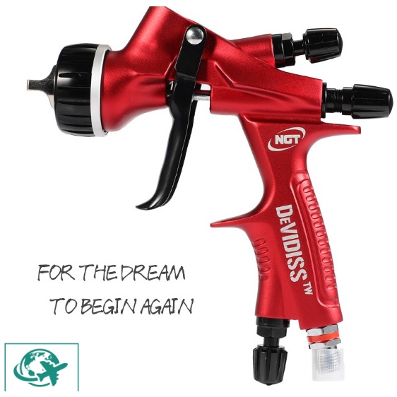 Devildiss High End Spray Gun Gti Pro Lite Te20 Professional Paint Gun 1