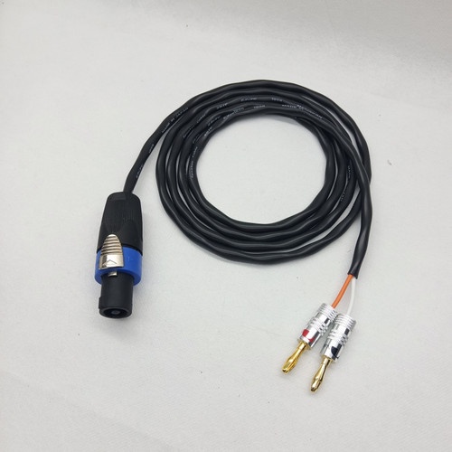 Original Canare 2S7F Speaker Cable 2mtr Banana Jack Male To Spikon