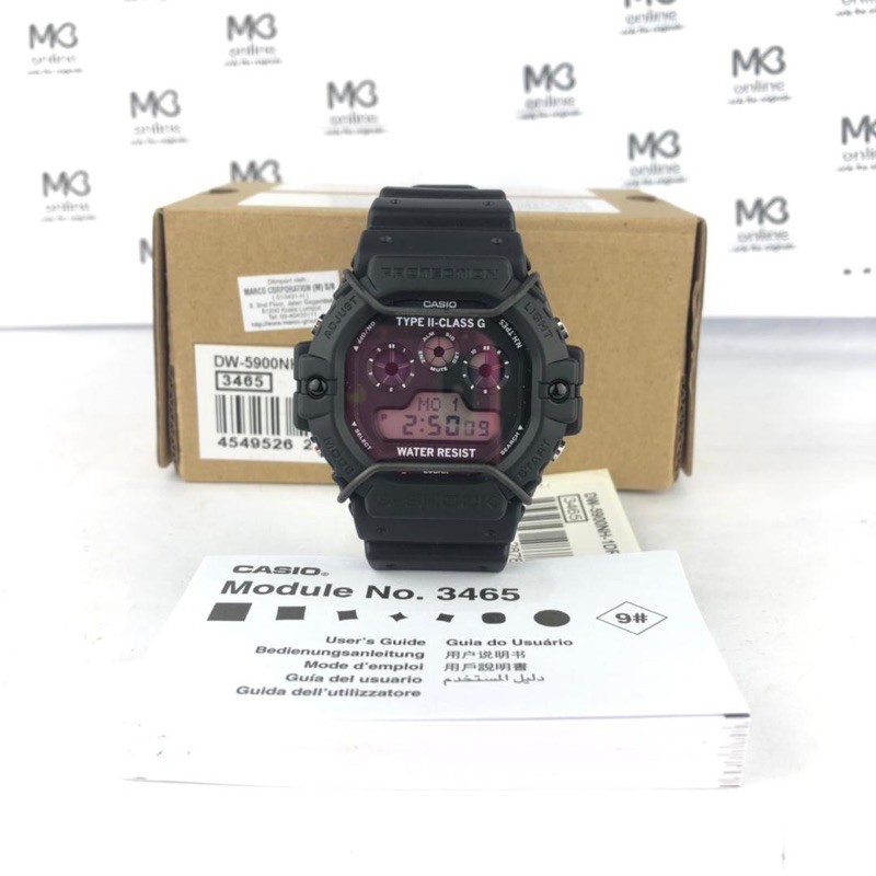 Casio G-Shock X N.HOOLYWOOD Three Digital Graphic Dials DW