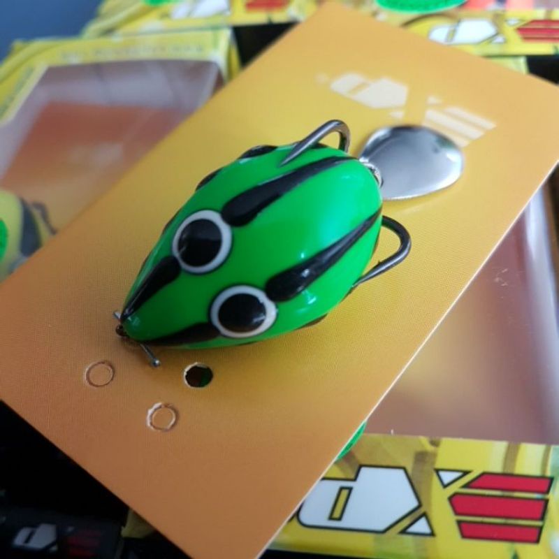 EXP Rugby Mini Soft Frog 30mm/5g - For snakehead fishing expert ...
