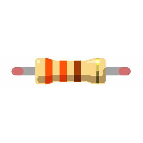 Perintang / Resistor 0.25W 5% (330R) [10pcs]