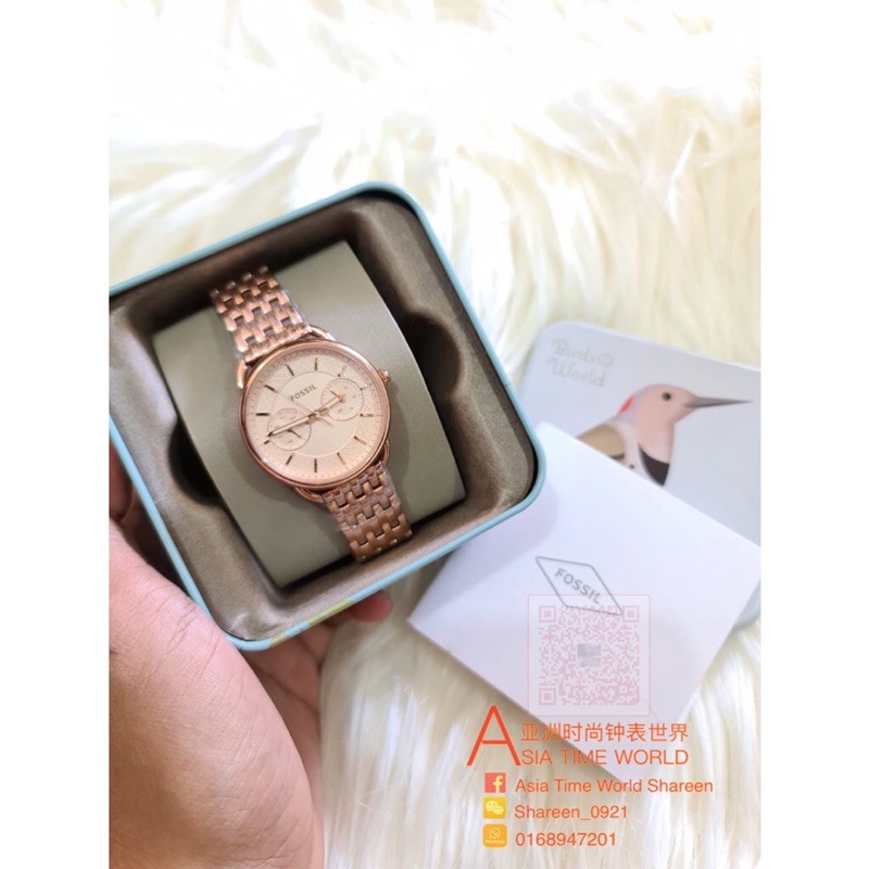 Fossil es3713 rose gold hotsell