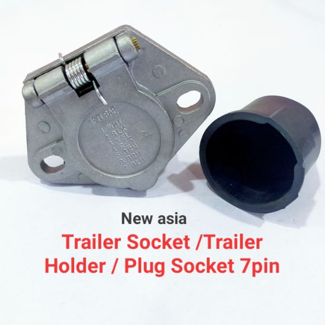 Trailer Socket /Trailer Holder Alloy 7 Pins Aluminium Trailers Socket