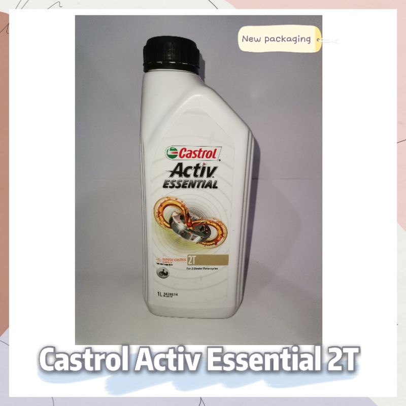 📢 Castrol Activ Essential 2T (Original) New Packaging! | Shopee Malaysia