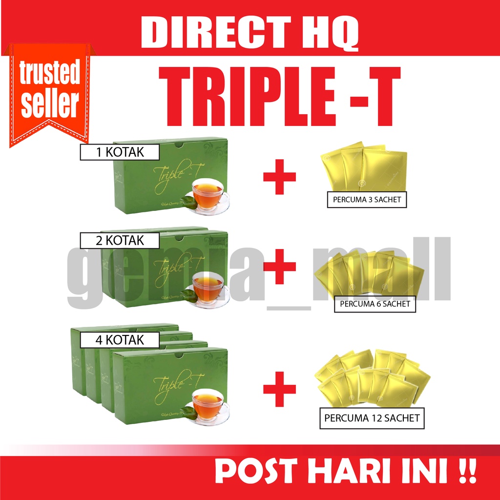 DR AZLAN TRIPLE T PAKEJ JIMAT triple t, triple tea by dr azlan diabetes ...