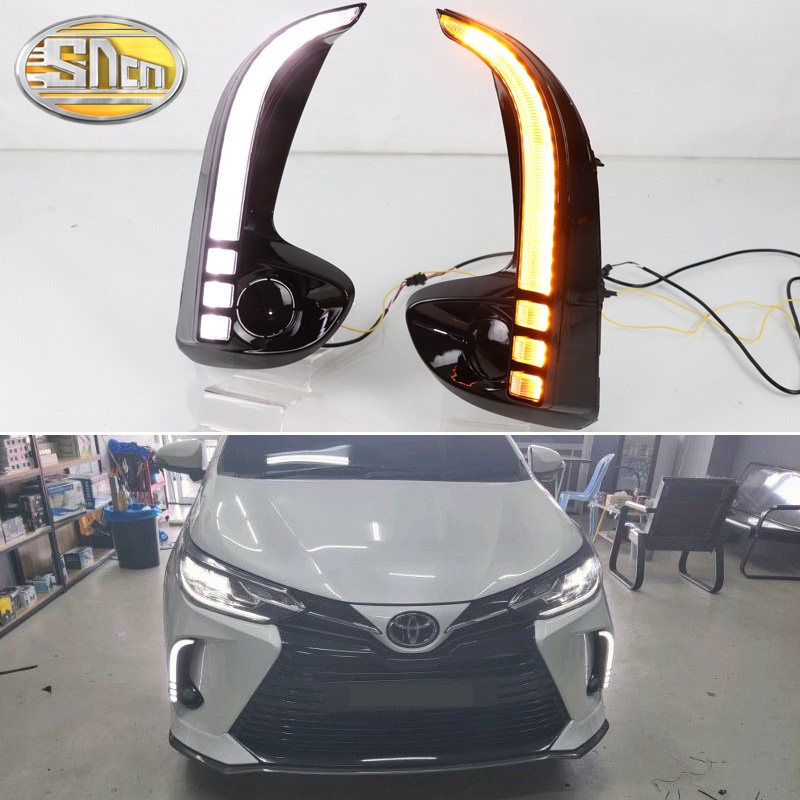 Toyota Yaris Facelift Daylight LED Daytime Running Light For Toyota