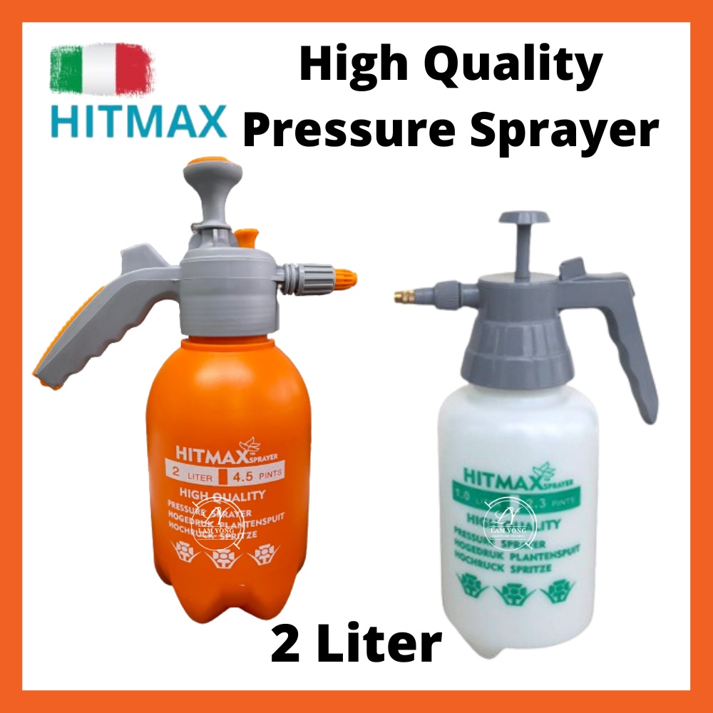 2L HITMAX Pressure Sprayer Pump / Spray Bottle / Spray Gun / Sprayer