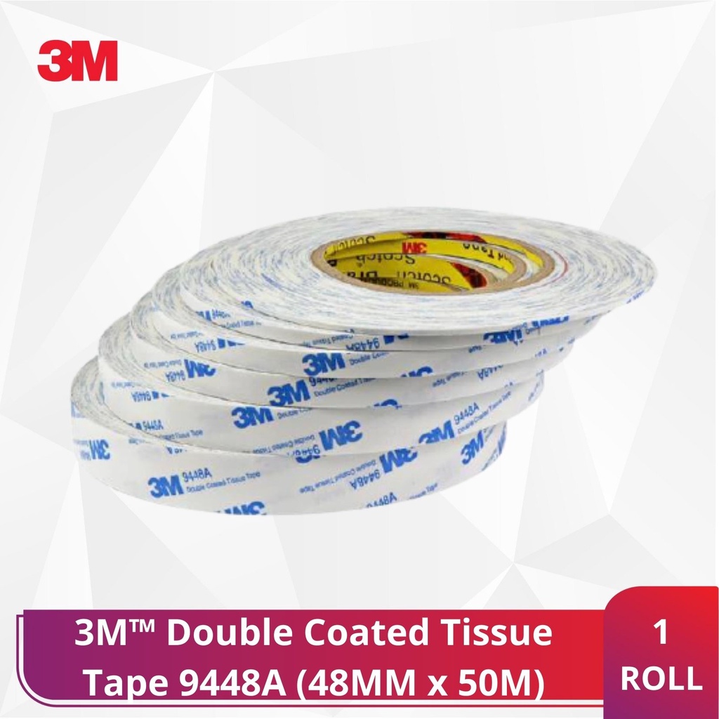 3M 9448A Double Coated Tissue Tape – ELACI