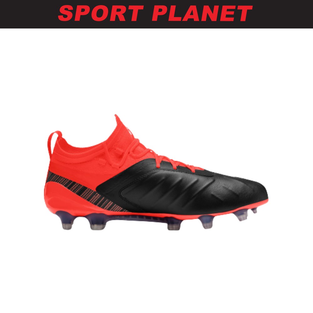 Puma Men One 5.1 EvoKNIT Firm Ground Artificial Ground Football Shoe Kasut Lelaki 105578 01 Sport Planet 17 2