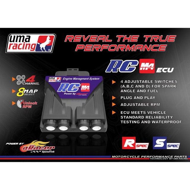 UMA racing CDI EX5 DREAM ECU M4 M5 SYM VF3I HONDA RS150 RS 150 Y15 V2 ...