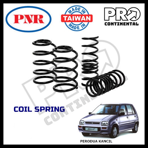 PNR PERODUA KANCIL 660 850 FRONT REAR STANDARD COIL SPRING (1 PAIR (LH ...