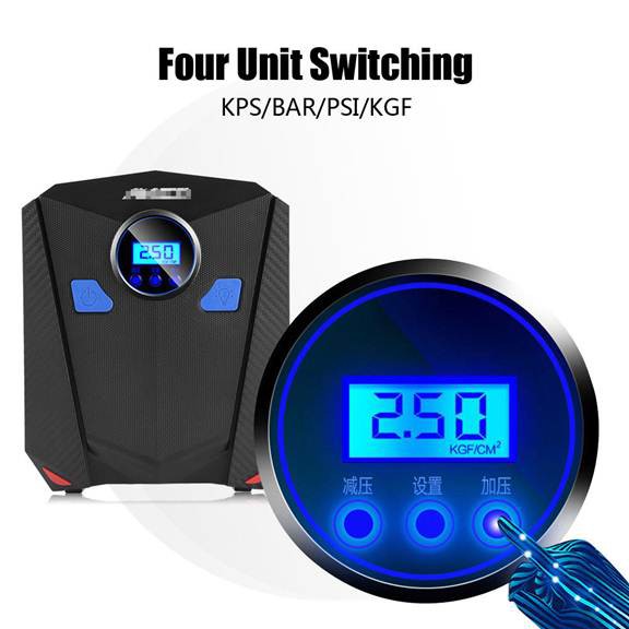BORONG AIKESI Electrical Digital Display Portable Car Tyre Inflator Pump 12V Shopee Malaysia