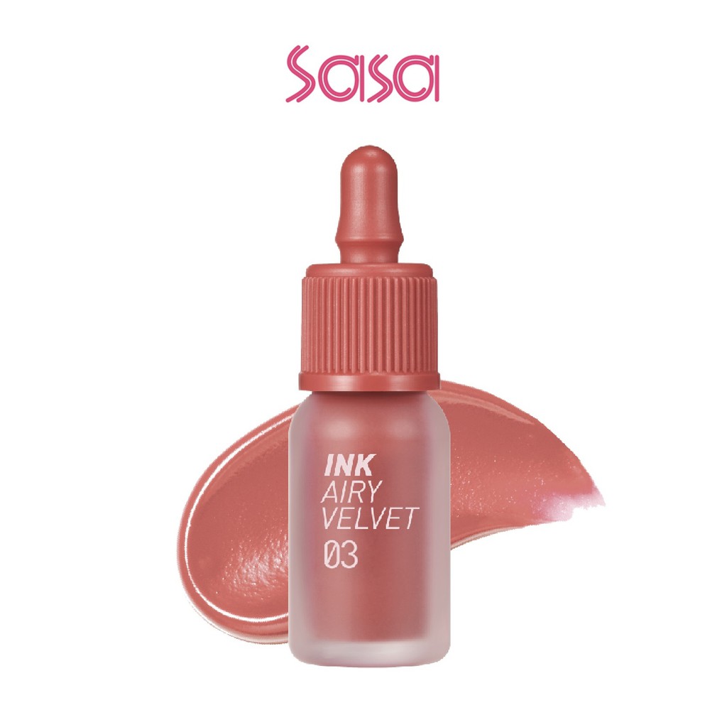 PERIPERA : Ink Airy Velvet 4G (003 Cartoon Coral) | Shopee Malaysia