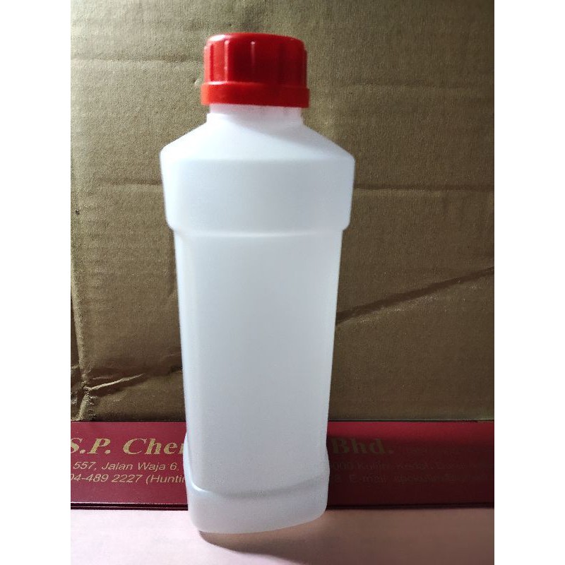 [New] Bottle/Tong 1 Liter HDPE Nature Jerry Can Plastic Full Set