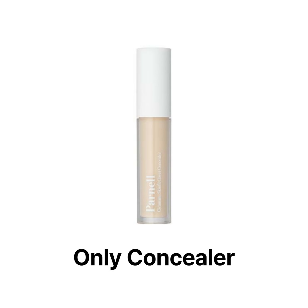 Serum Cushion PARNELL Cicamanu SPF45/PA++ - Refill 15g + 15g, Fini Lumineux - Beauté Coréenne K-Beauty