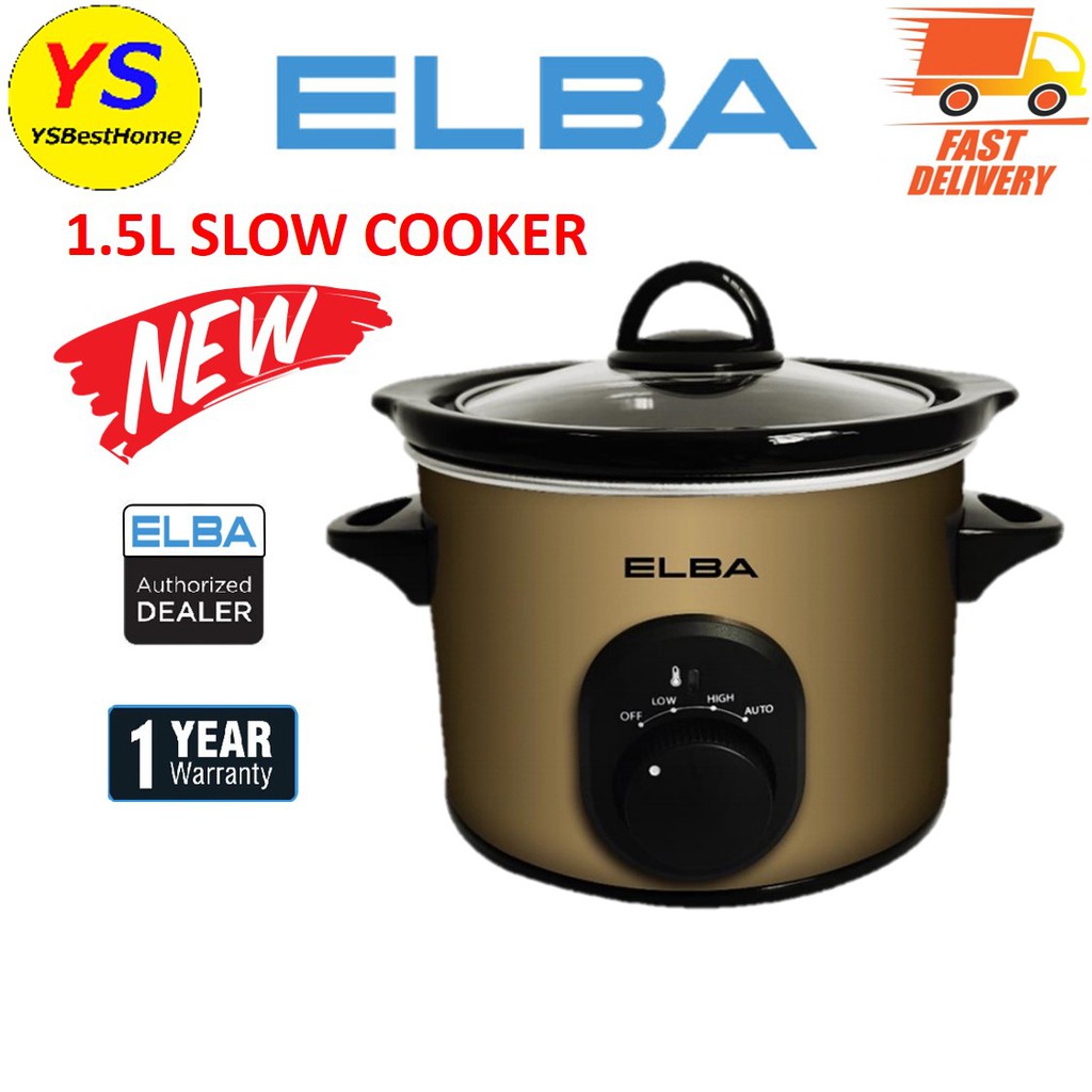 ELBA 1.5L SLOW COOKER ESCK1568(CP) Shopee Malaysia