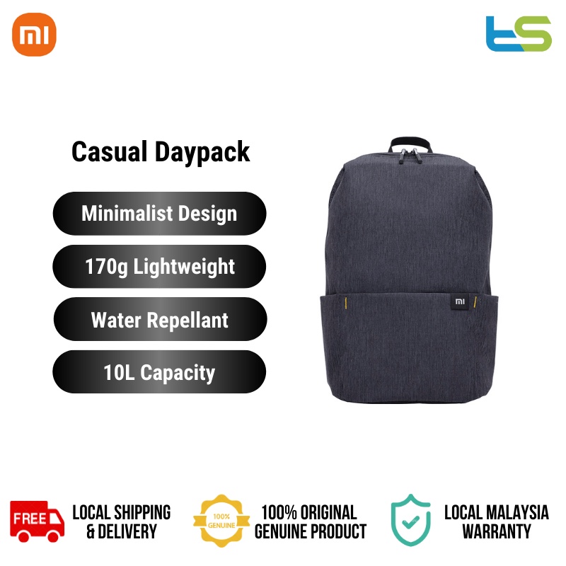 Mi casual cheap backpack black