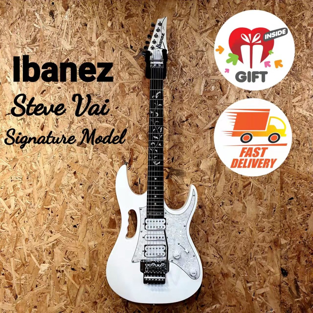 Ibanez JEM-555 WH Steve Vai Signature JEM Jr. White # Gibson