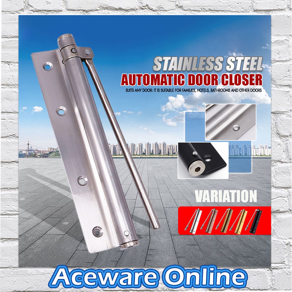 Stainless Steel Changeable Surface Mounted Auto Closing Door Automatic