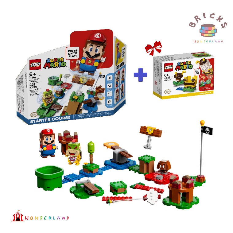 🎪 Bricks Wonderland - Lego 71360 Super Mario {adventures With Mario} 🎁 