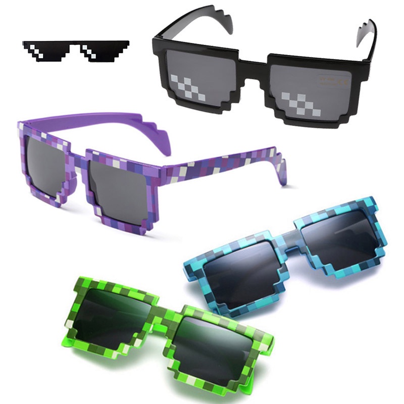 Hot Sales 5 Colors Game Minecraft Sunglasses Fashion Kids Action Toys ...