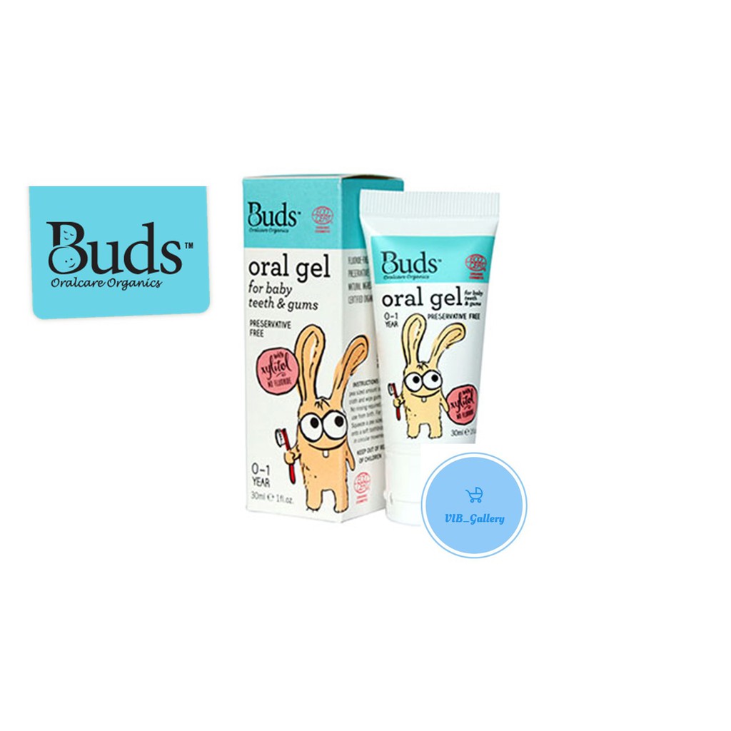 Buds Oral gel for baby teeth & gums With Xylitol Suitable for baby 01 year Shopee Malaysia