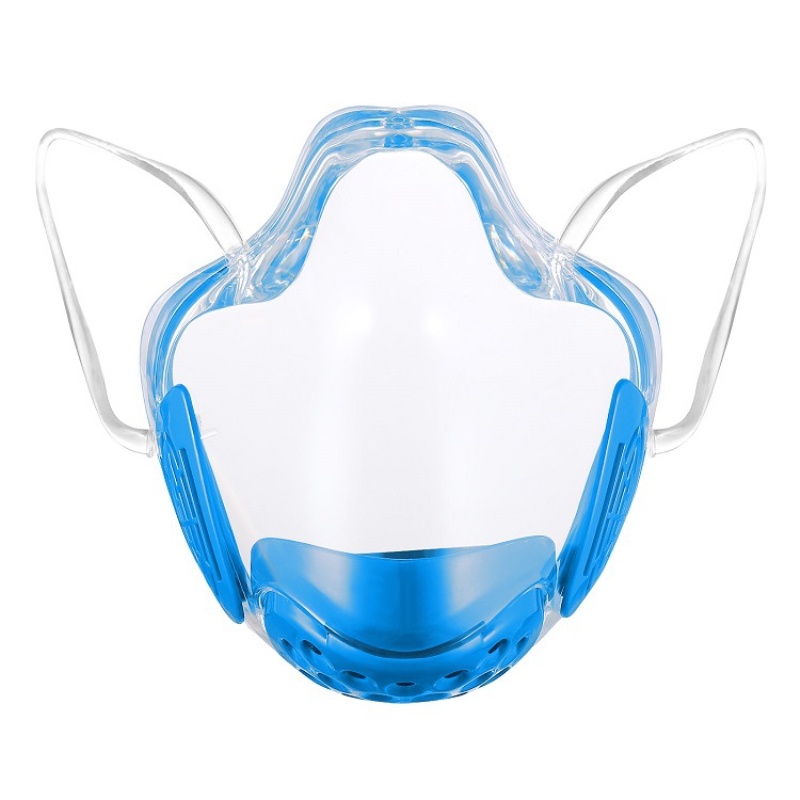 🔥Fast to ship🔥Transparent Face-Mask-Full-Face-Shield-with Lanyard-Anti ...