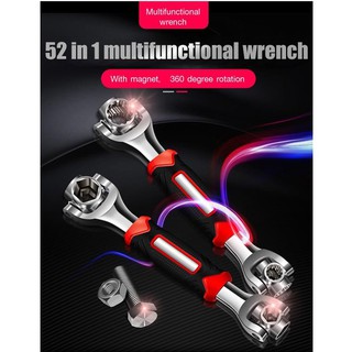 Strong Magnetic 52in1 52 in 1 Wrench 360 Degree Rotation Universal ...