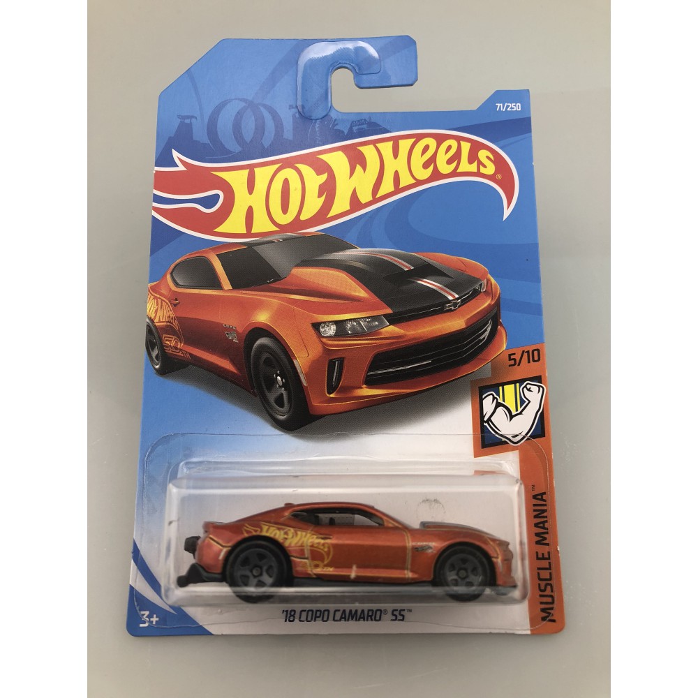 Hot Wheels 2018 Copo Camaro SS Muscle Mania Car Toy DIecast | Shopee ...