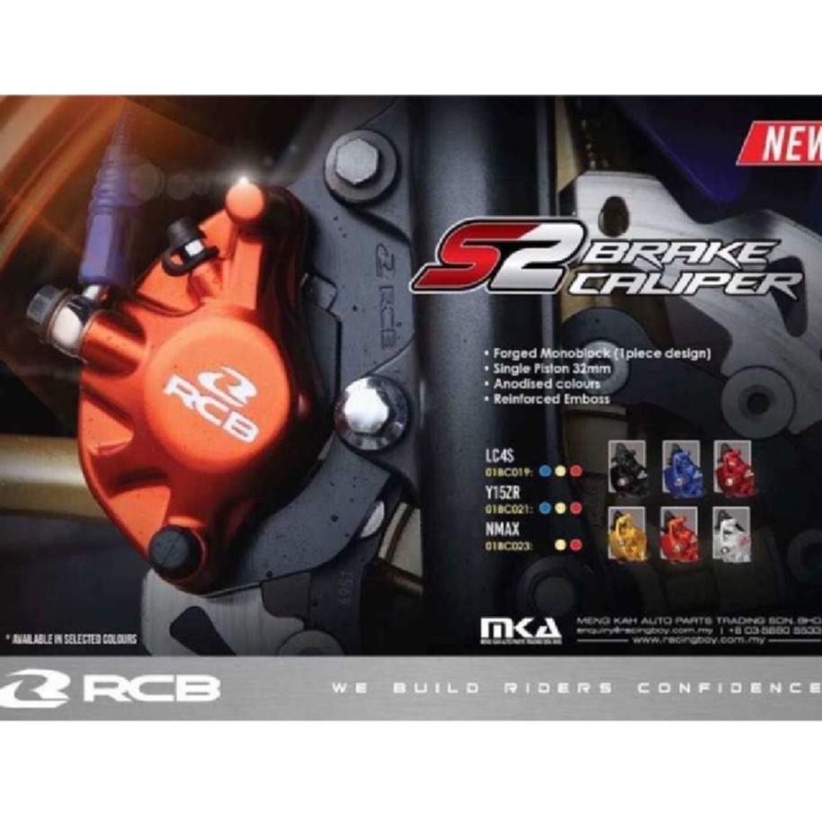 RACING BOY RCB S2 RACING FRONT CALIPER LC135 135LC LC 135 4S 5S 125ZR