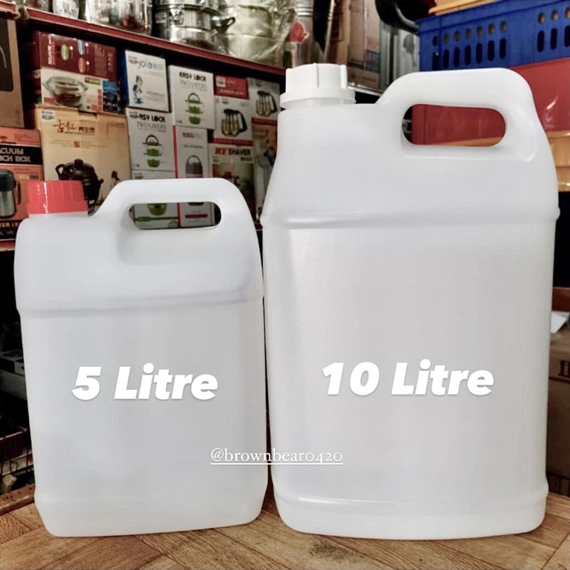 NEW / BAHARU 🇲🇾 HDPE Bottle Tong Air Minyak Jerrycan Drum Jerry Can