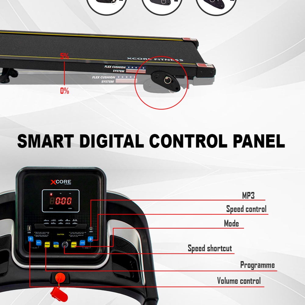 [DISPLAY UNIT CLEARANCE] Treadmill Jogging Machine Cardio Running ...