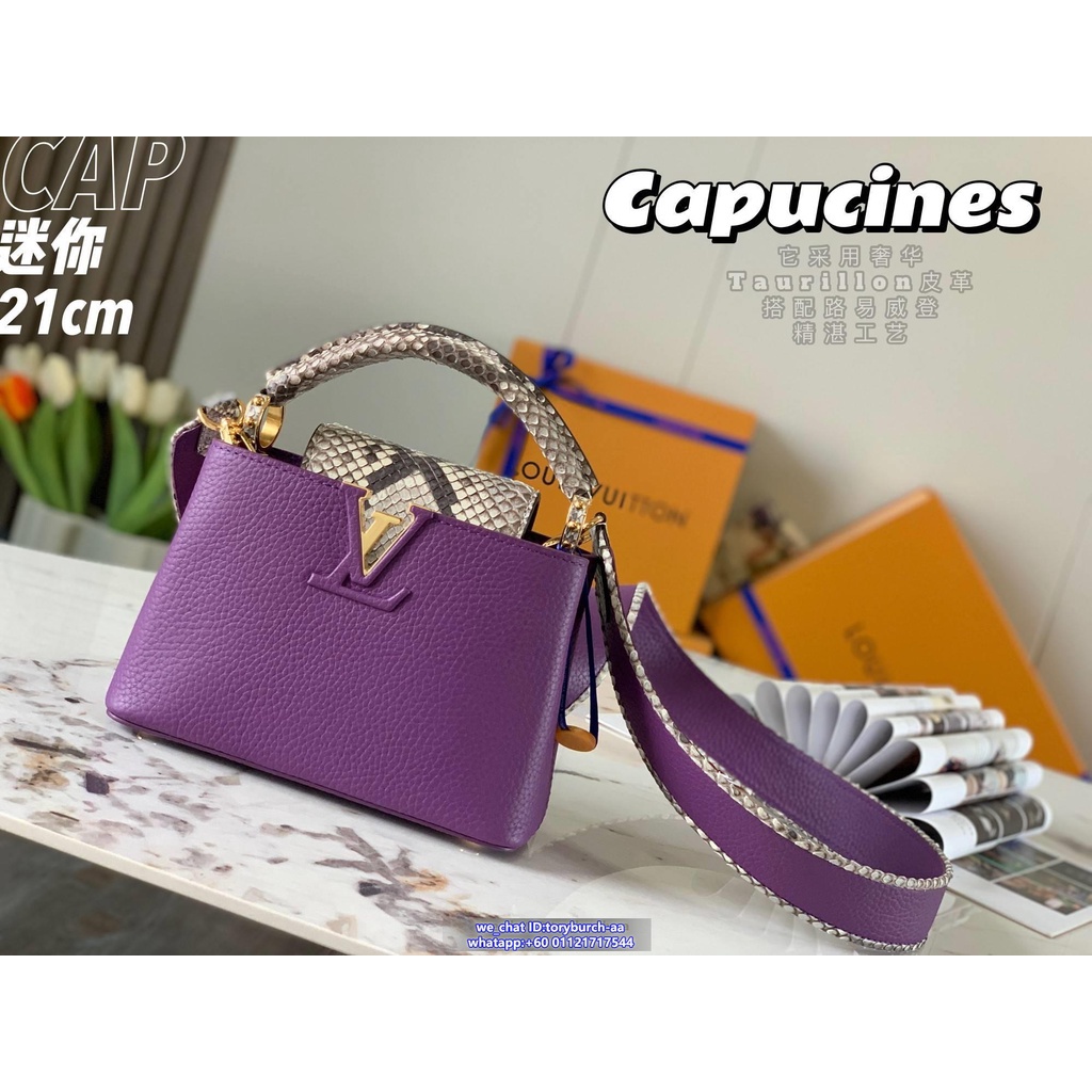 LV capucines Mini shopper handbag crossbody shoulder satchel bag