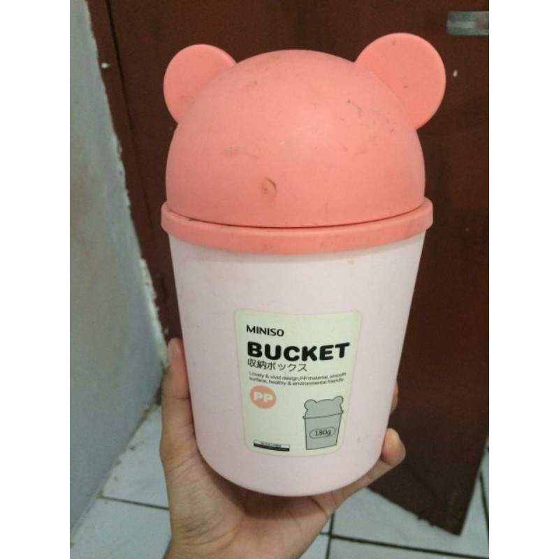 Original Small Miniso Trash Can Shopee Malaysia