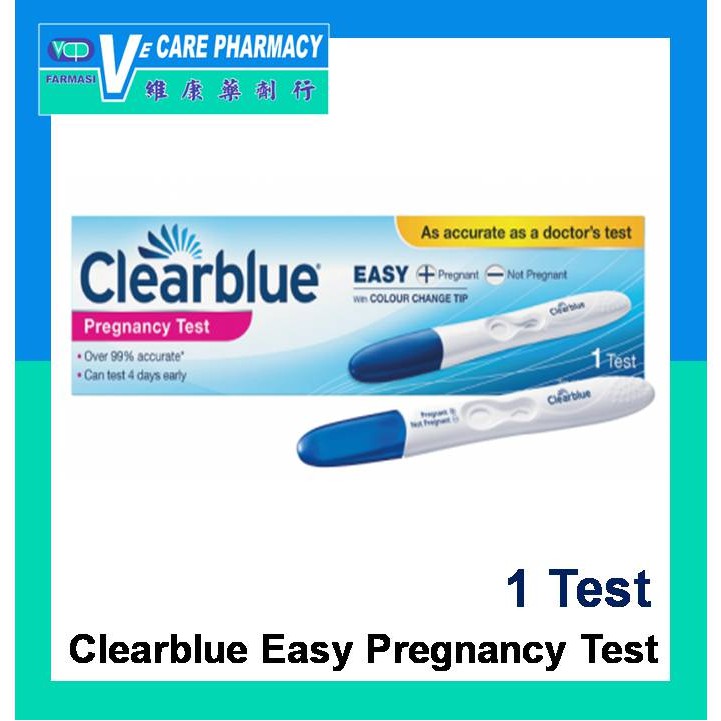 Clearblue Easy Pregnancy Test (1 Test) | Shopee Malaysia